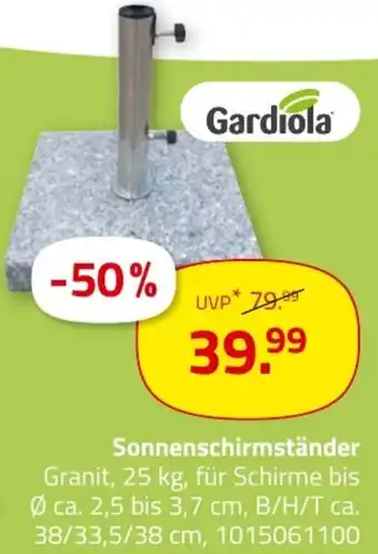 ROLLER Gardiola Sonnenschirmständer Angebot