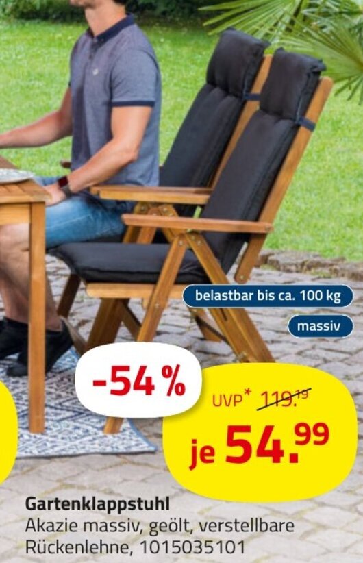 ROLLER Gardiola Gartenklappstuhl Angebot