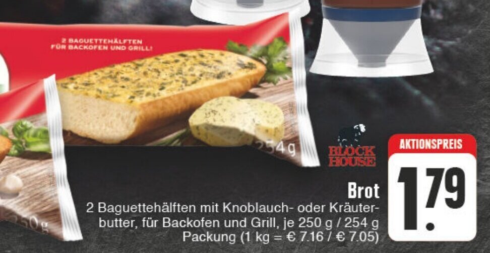 BLOCK HOUSE Brot Angebot bei Edeka Wegner