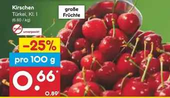 Netto Marken-Discount Kirschen 100 g Angebot