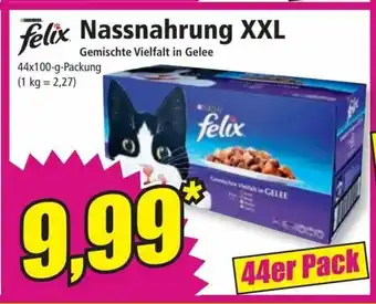 Norma Felix Nassnahrung XXL 44x100g Angebot