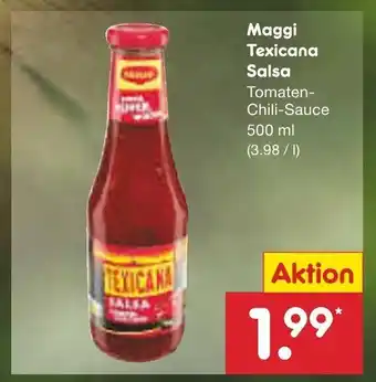 Netto Marken-Discount Maggi Texicana Salsa Tomaten-Chili-Sauce 500 ml Angebot