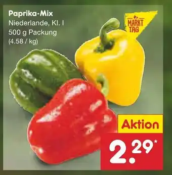 Netto Marken-Discount MARKT TAG Paprika-Mix 500 g Angebot