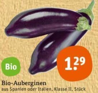 tegut Bio-Auberginen Angebot