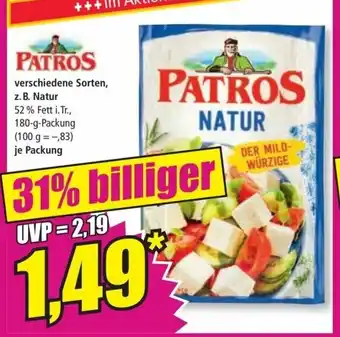 Norma Patros natur 180g Angebot