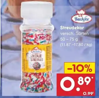 Netto Marken-Discount Bachice Streudekor versch. Sorten 50 - 75 g Angebot