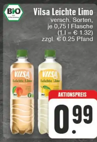 Edeka Wegner Vilsa Leichte Limo 750ml Angebot