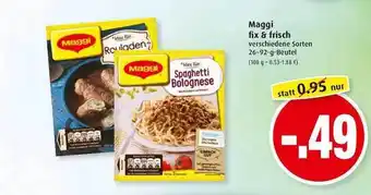 Markant Maggi Fix & Frisch Angebot