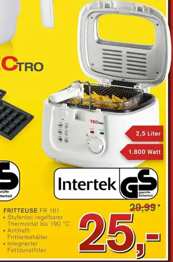 KODi Fritteuse FR 161 Angebot