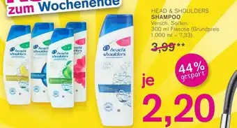 KODi Head & Shoulders Shampoo 300ml Angebot