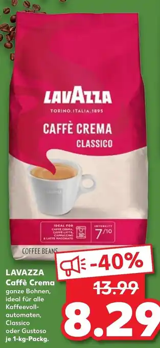 Kaufland Lavazza Caffè Crema 1 kg Angebot