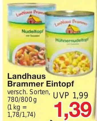 Jawoll Landhaus Brammer Eintopf 780/800 g Angebot