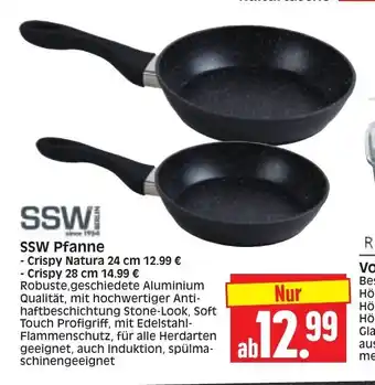 Edeka Herkules SSW Pfanne Crispy Natura 24cm Angebot