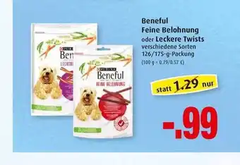 Markant Beneful Feine Belohnung oder Leckere Twists Angebot