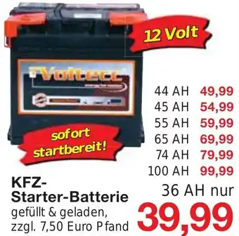 Jawoll KFZ Starter-Batterie Angebot