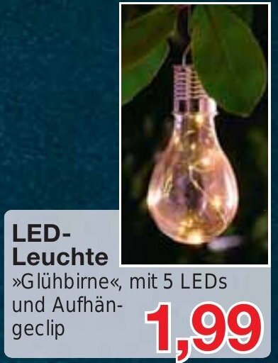 Jawoll LED-Leuchte >>Glühbirne<< Angebot