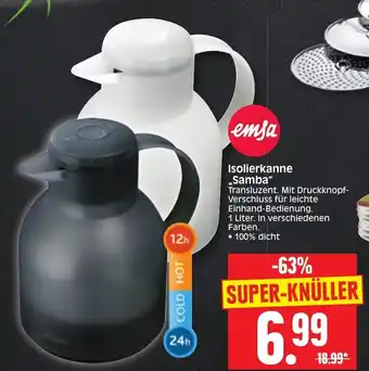 Edeka Herkules Emsa Isolierkanne Samba Angebot