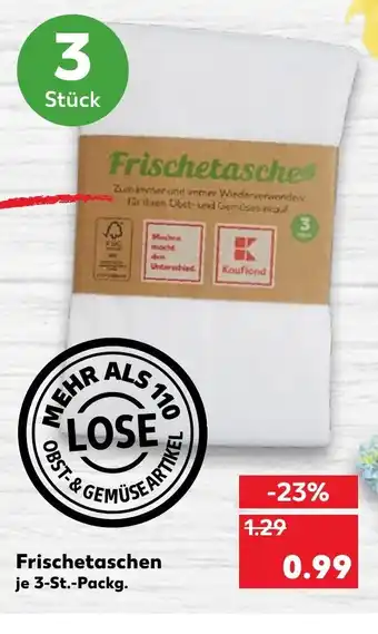 Kaufland Frischetaschen Angebot