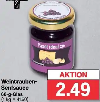 Famila Nord West Weintrauben-Senfsauce 60-g-Glas Angebot