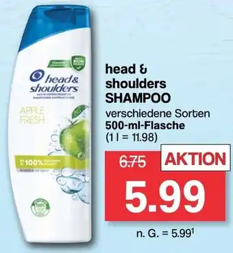 Famila Nord West head & shoulders SHAMPOO 500-ml-Flasche Angebot