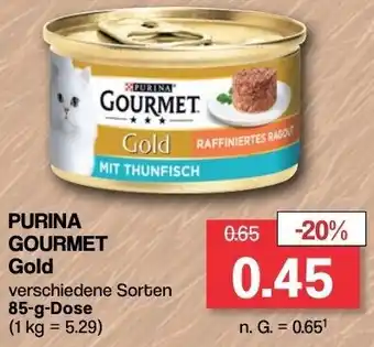 Famila Nord West PURINA GOURMET Gold 85 g Dose Angebot