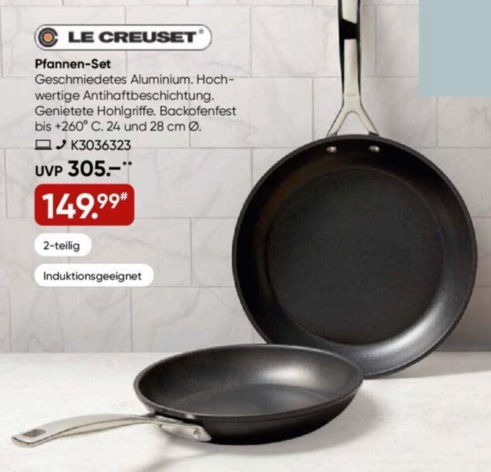 Galeria LE CREUSET® Pfannen-Set Angebot