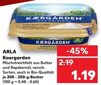 Kaufland Arla Kaergarden 200/250g Becher Angebot