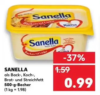 Kaufland Sanella 500 g Becher Angebot