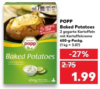 Kaufland Popp Baked Potatoes 650g Angebot