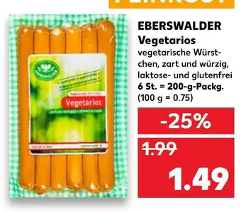 Kaufland Eberswalder Vegetarios 200g Angebot