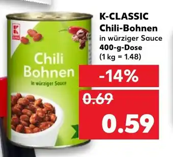 Kaufland K-Classic Chili Bohnen 400g Angebot