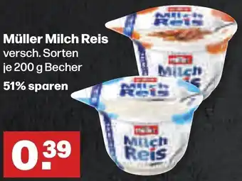 Handelshof Müller Milch Reis 200 g Becher Angebot