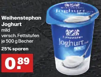 Handelshof Weihenstephan Joghurt mild 500 g Becher Angebot