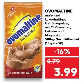 Kaufland Ovomaltine 500g Angebot