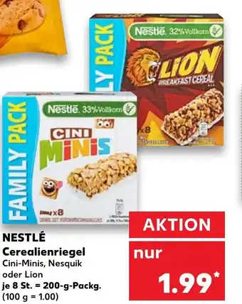 Kaufland Nestlé Cerealienriegel 200g Angebot