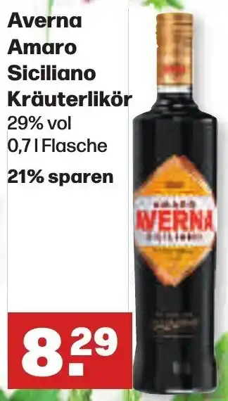 Handelshof Averna Amaro Siciliano Kräuterlikör 0,7 L Flasche Angebot