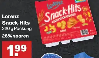 Handelshof Lorenz Snack-Hits 320 g Packung Angebot