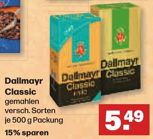 Handelshof Dallmayr Classic 500 g Packung Angebot