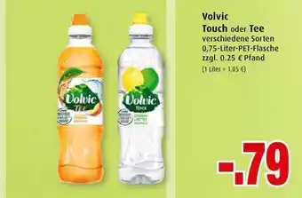 Markant Volvic Touch oder Tee Angebot