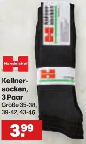 Handelshof Kellnersocken, 3 Paar Angebot