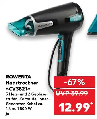 Kaufland Rowenta Haartrockner CV3821 Angebot