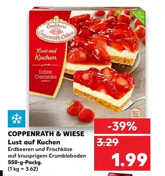 Kaufland Coppenrath & Wiese lust auf kuchen 550g Angebot