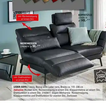 Höffner Leder Sofa Angebot