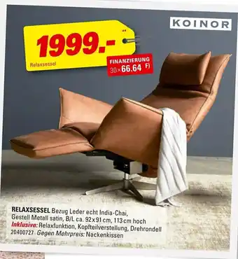 Höffner Relaxsessel Angebot