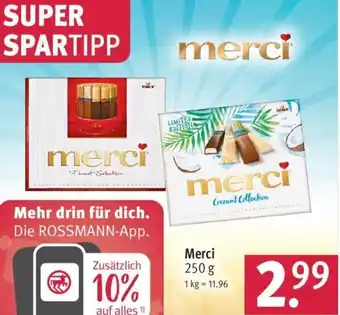 Rossmann Merci 250 g Angebot