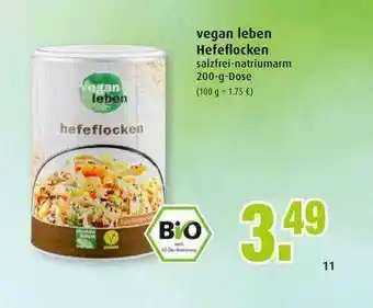 Markant Vegan Leben Hefeflocken Angebot