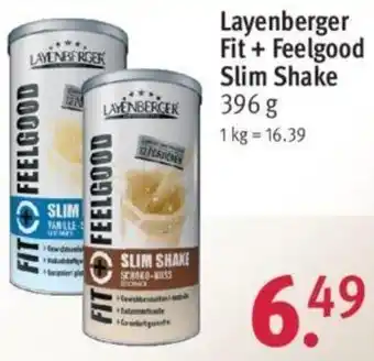 Rossmann Layenberger Fit + Feelgood Slim Shake 396 g Angebot