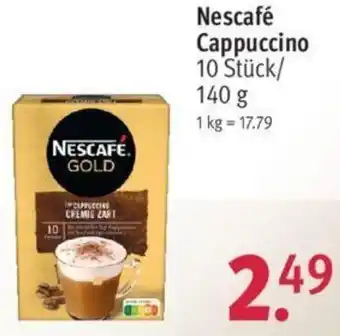 Rossmann Nescafé Cappuccino 10 Stück/140 g Angebot