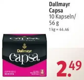 Rossmann Dallmayr Capsa 10 Kapseln/56 g Angebot