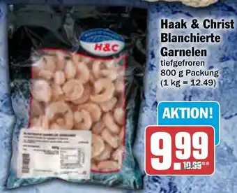 AEZ Haak & Christ Blanchierte Garnelen 800 g Packung Angebot